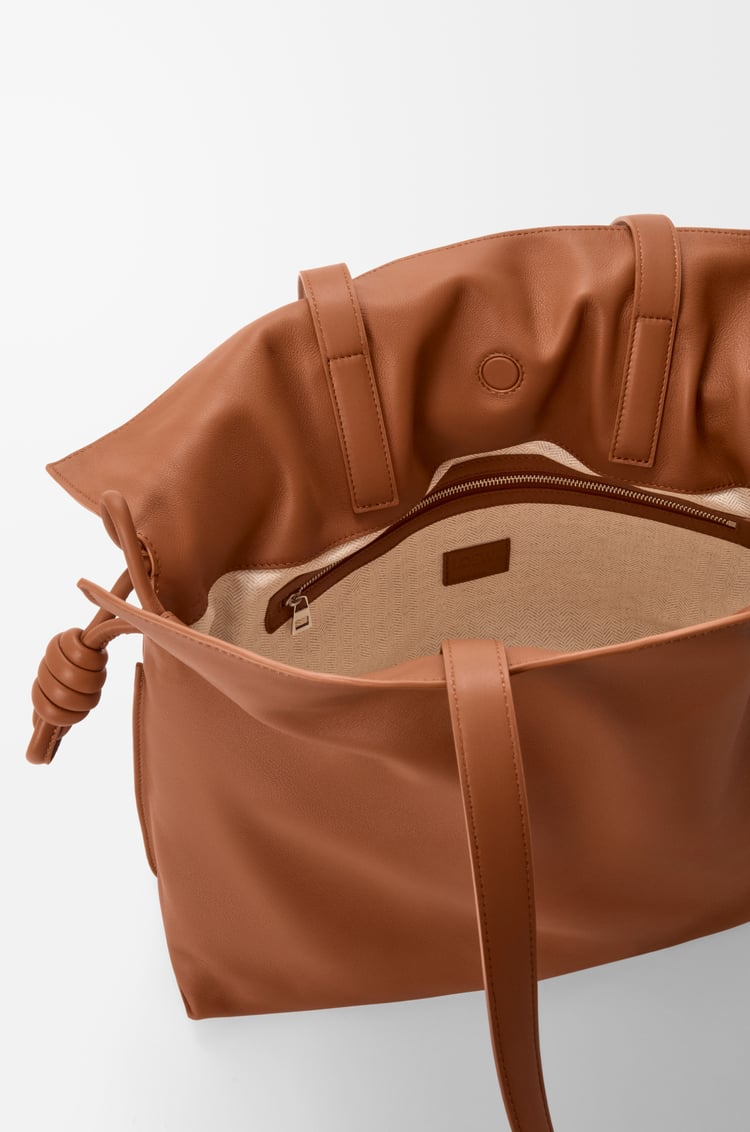 LOEWE フラメンコクラッチ ラージ（ナパカーフ） スクワラルブラウン