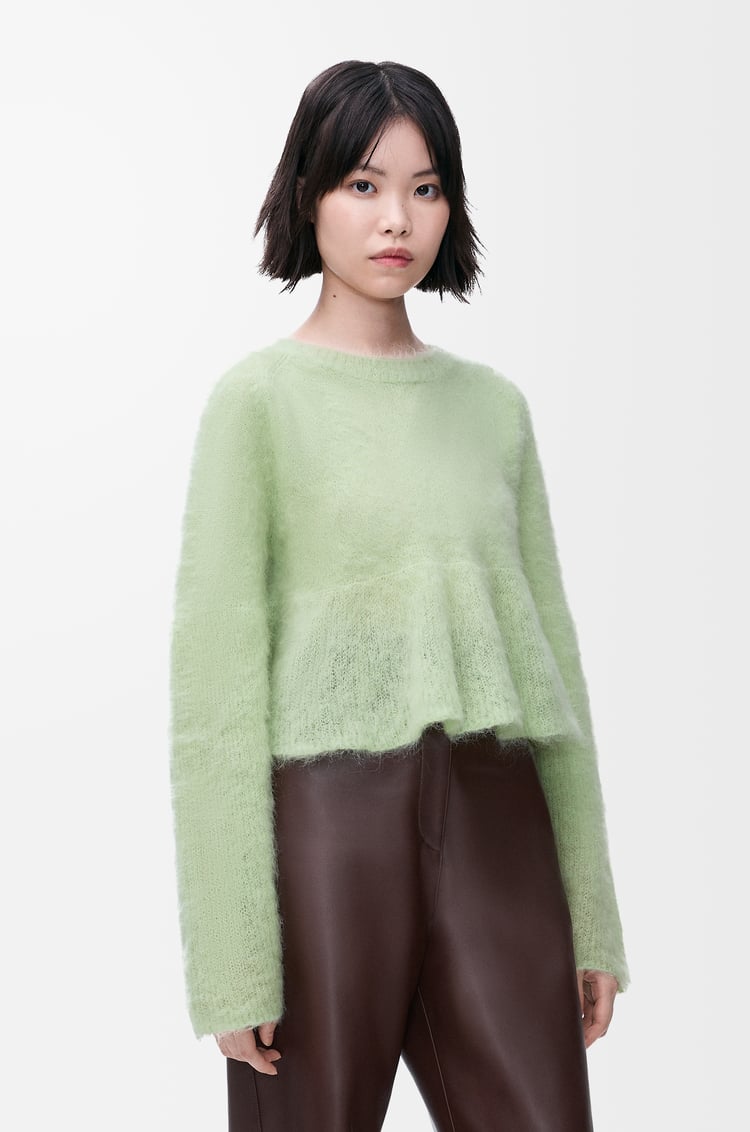 LOEWE セーター（モヘアブレンド） ライトグリーン