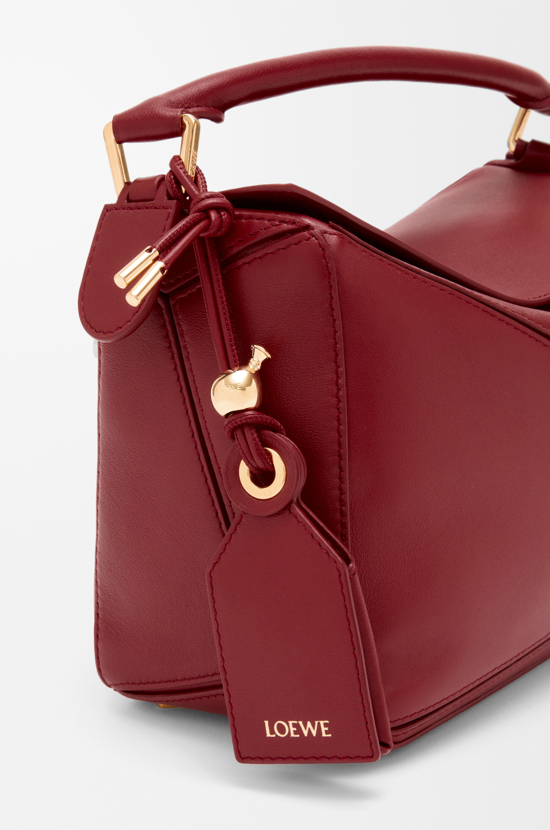 ⭐️美品⭐️ ロエベ パズル レザー ショルダーストラップ レッド LOEWE - LOEWE(ロエベ) ショルダーストラップ - イエロー×レッド