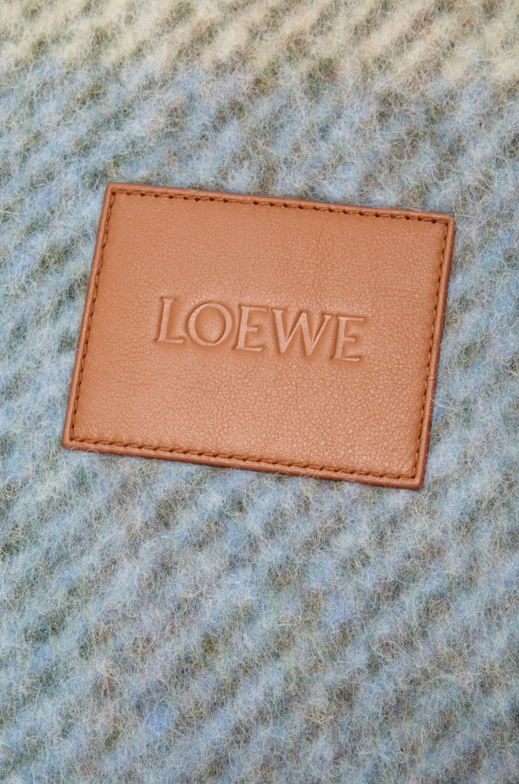 LOEWE ブランケット（アルパカ&ウールブレンド） マルチカラー