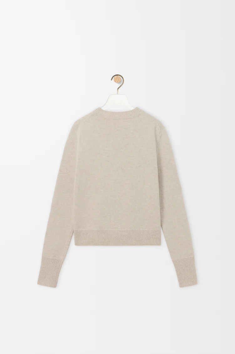 LOEWE Sweater in wool Beige