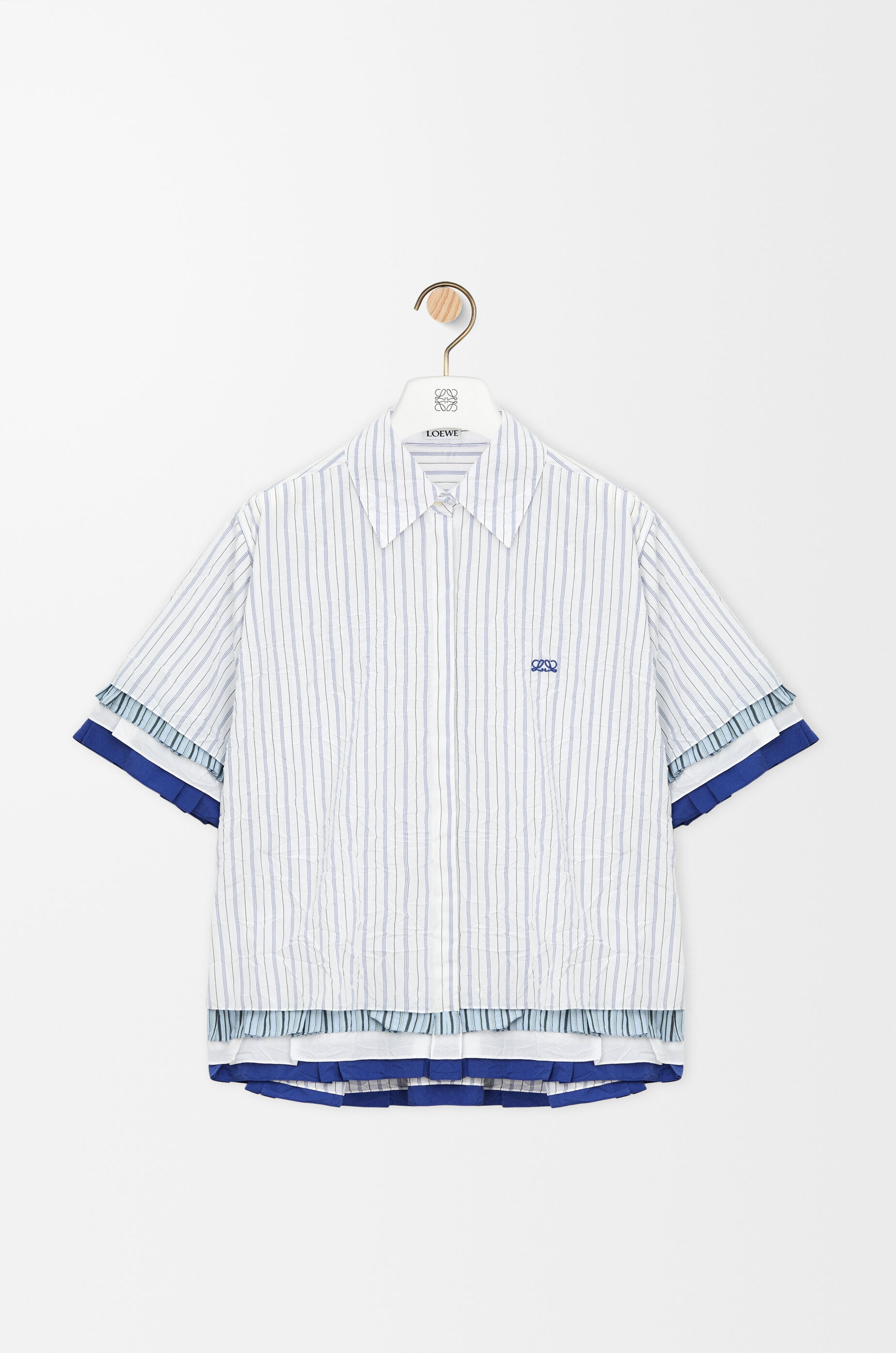 ショートスリーブ シャツ（テクニカルコットン） ホワイト - LOEWE