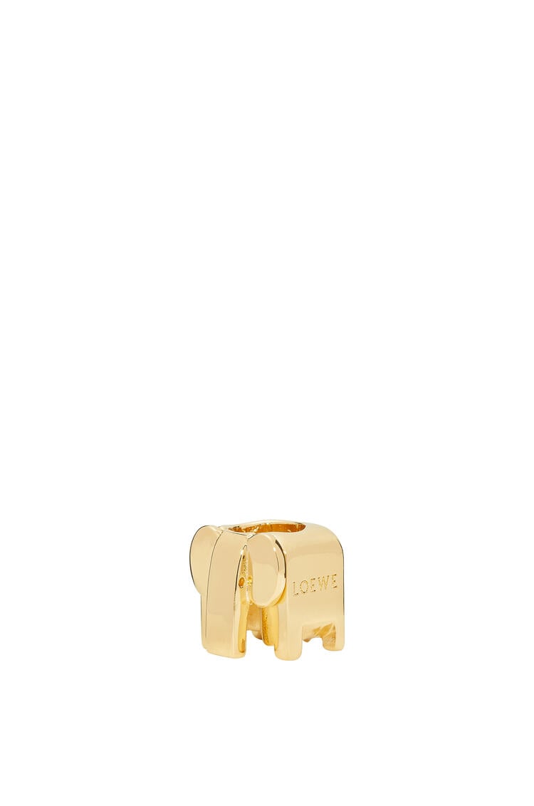 LOEWE Small animal dice in metal Gold