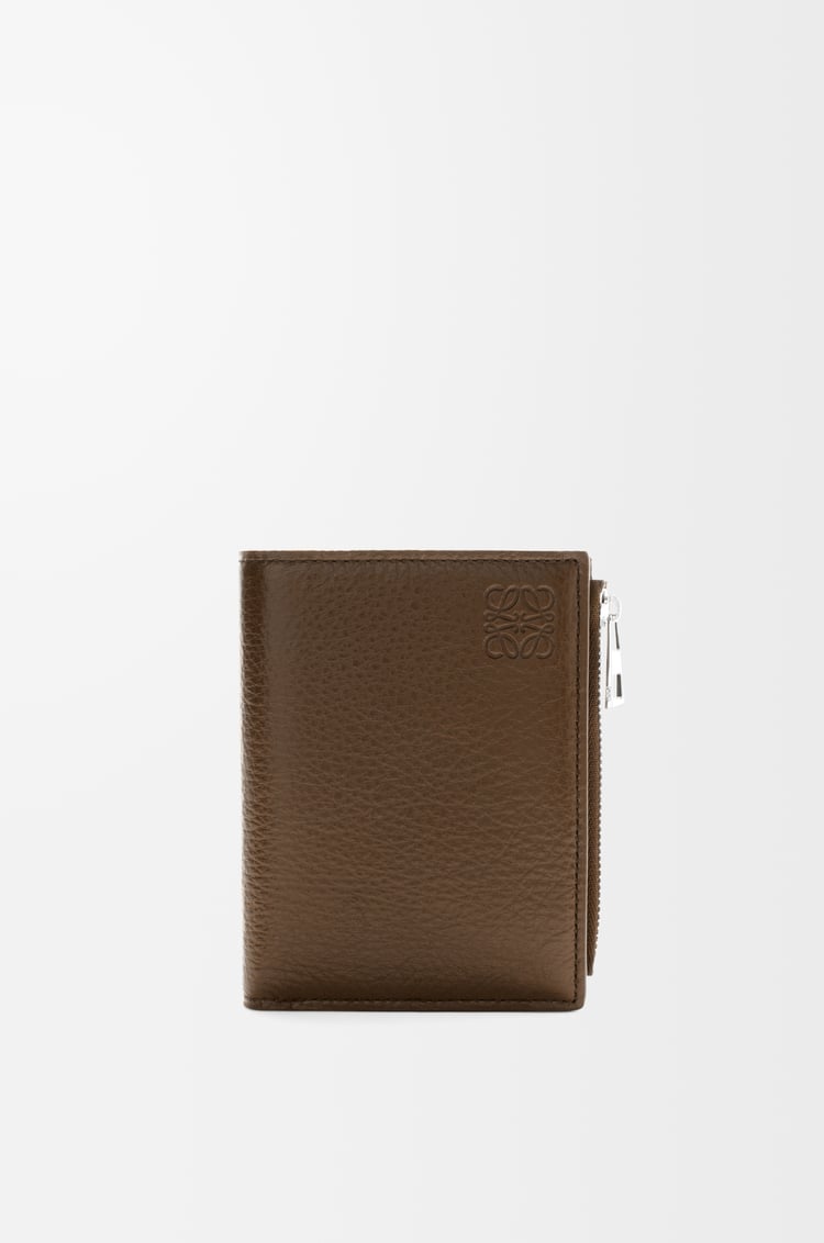 LOEWE Slim compact wallet in deerskin Tundra