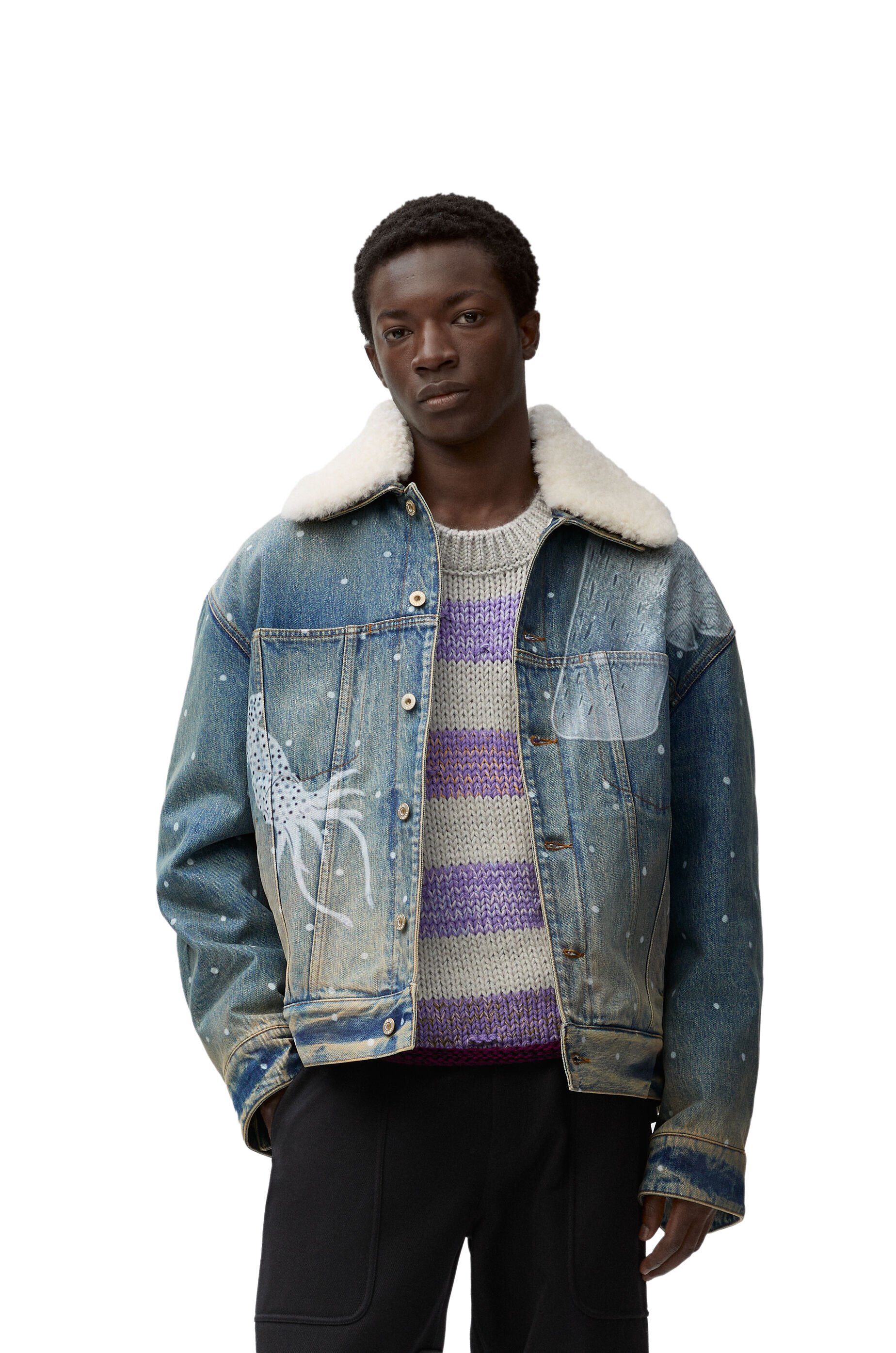 Loewe denim jacket hot sale