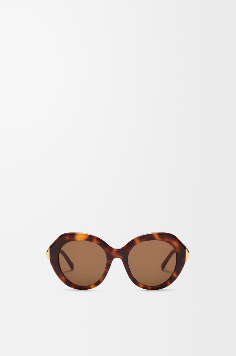 LOEWE Gafas de sol Coil Butterfly Marrón Habano