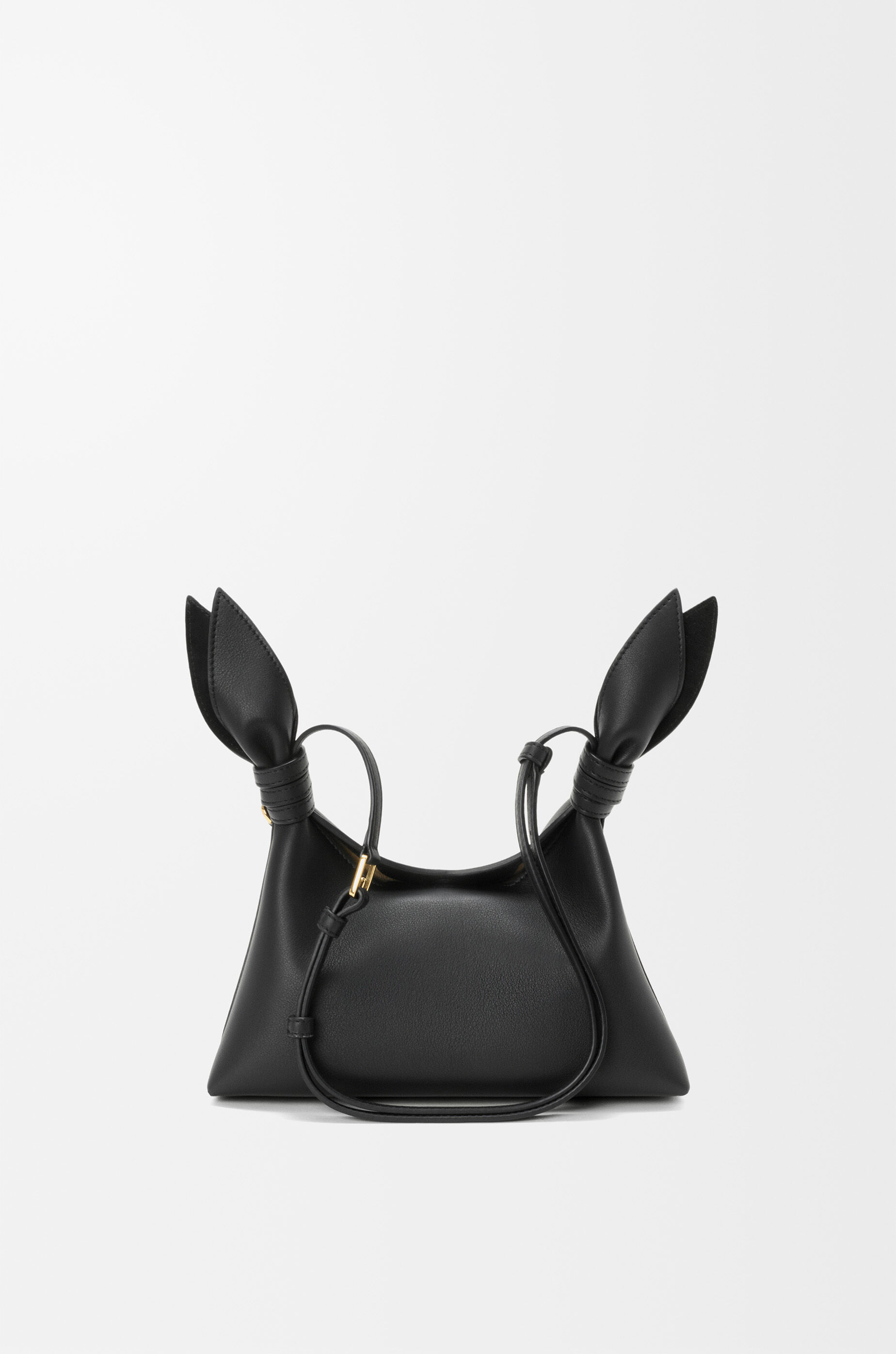 Mini Scarf bag in smooth calfskin Black - LOEWE USA Official Website