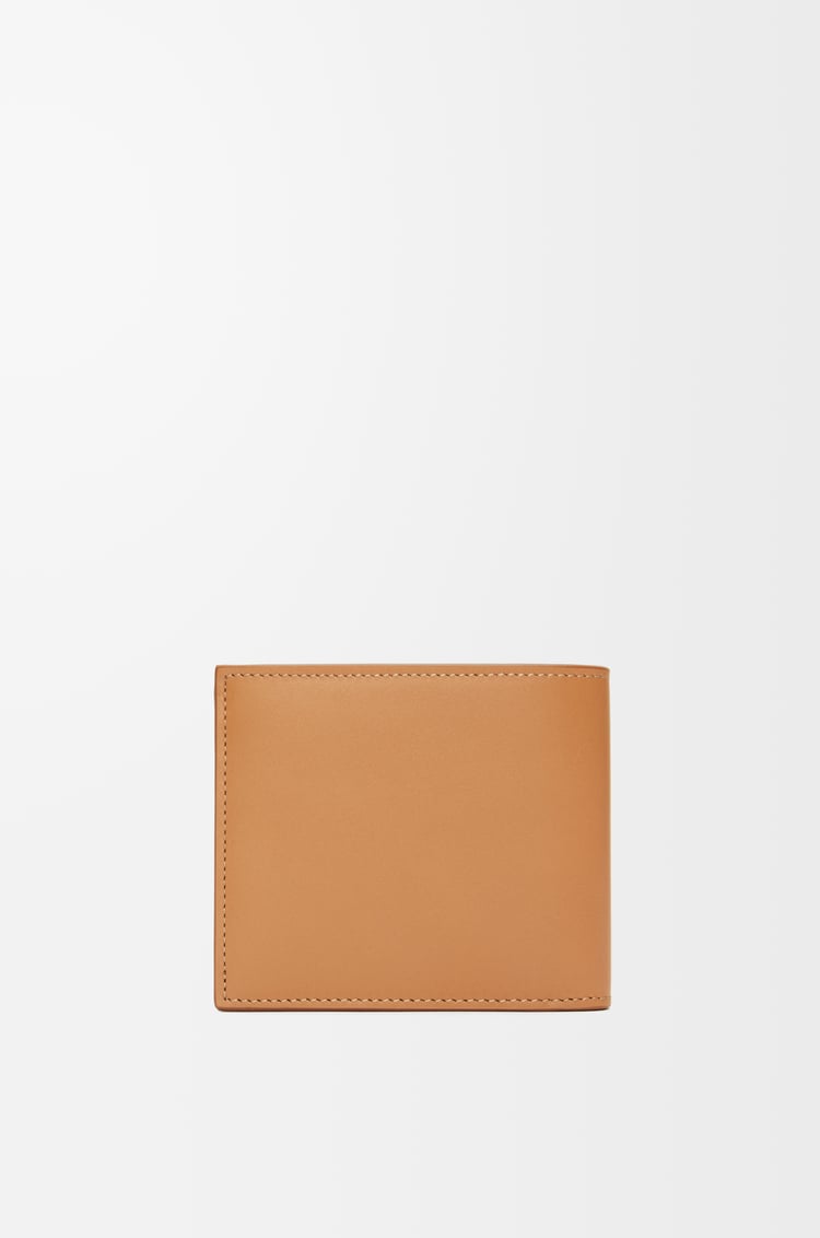 LOEWE Bifold wallet in satin calfskin Warm Desert