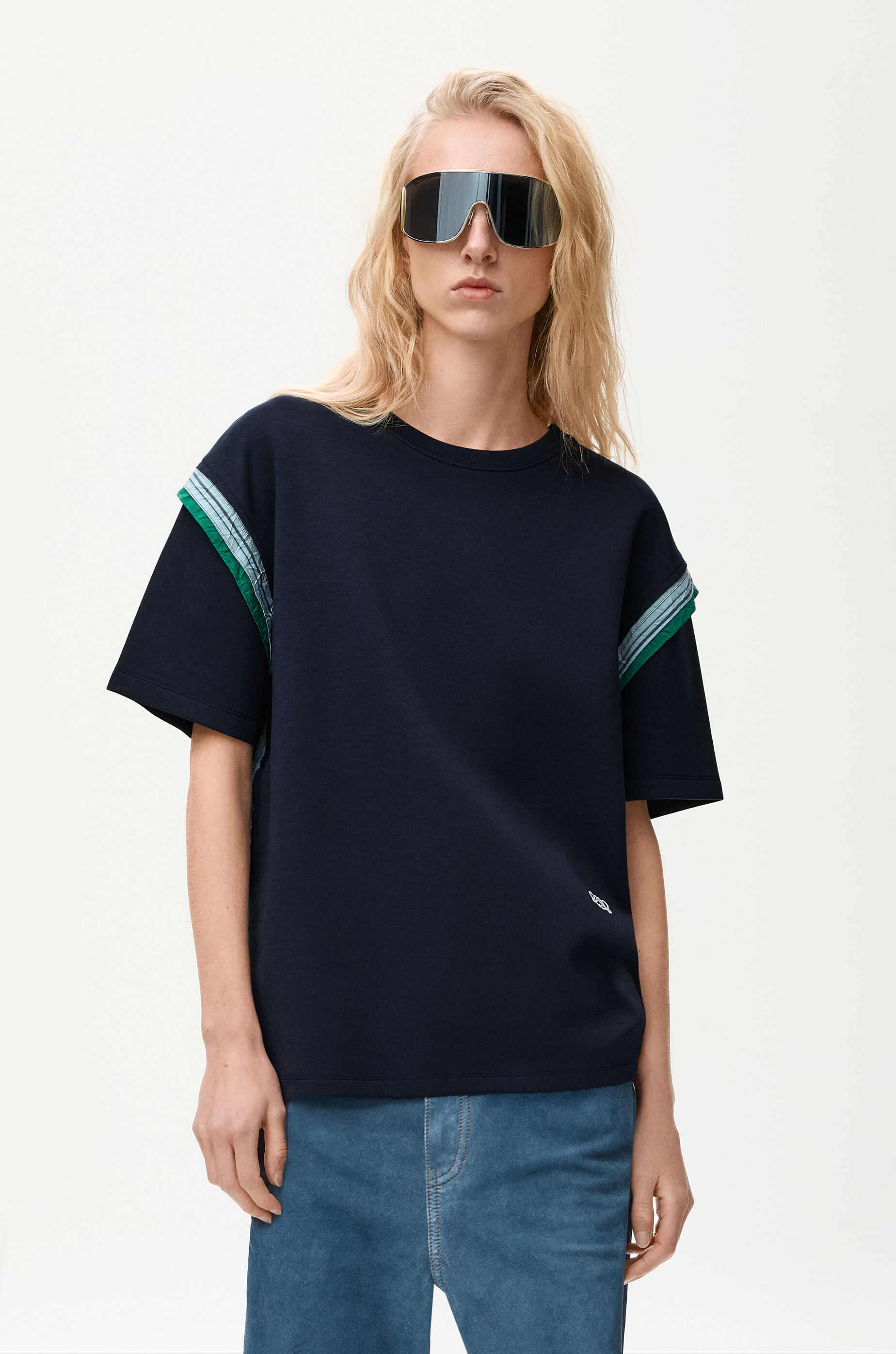 Tシャツ（コットンブレンド） ブルー - ロエベ 日本 公式サイト