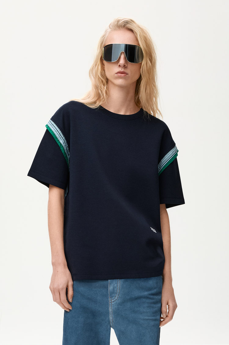 LOEWE Tシャツ（コットンブレンド） ダークネイビー