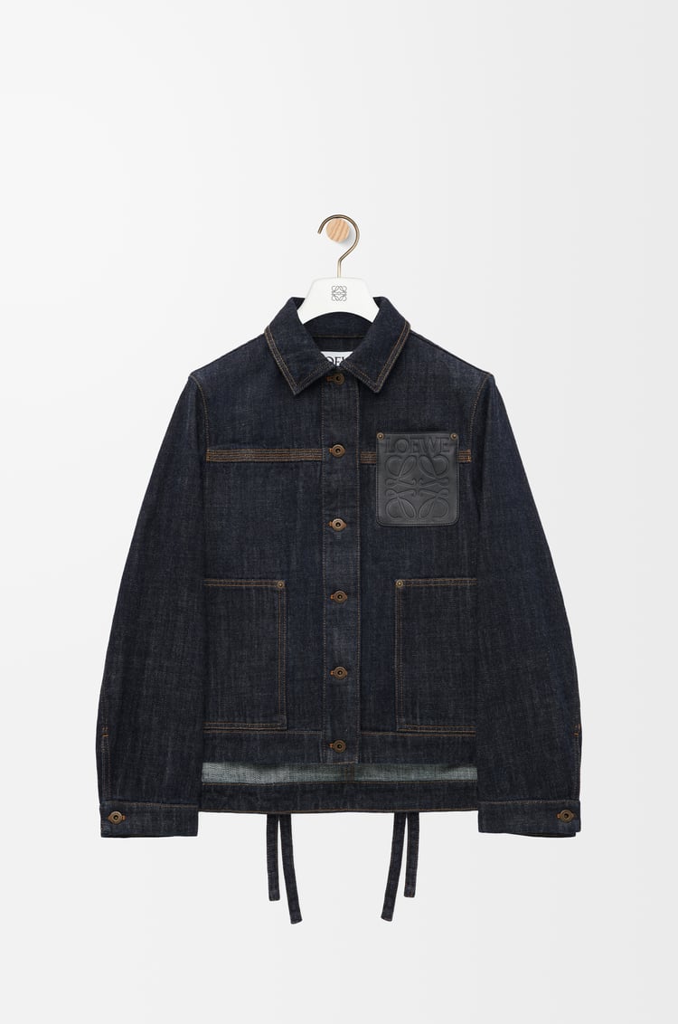 LOEWE Workwear jacket in denim Indigo Blue