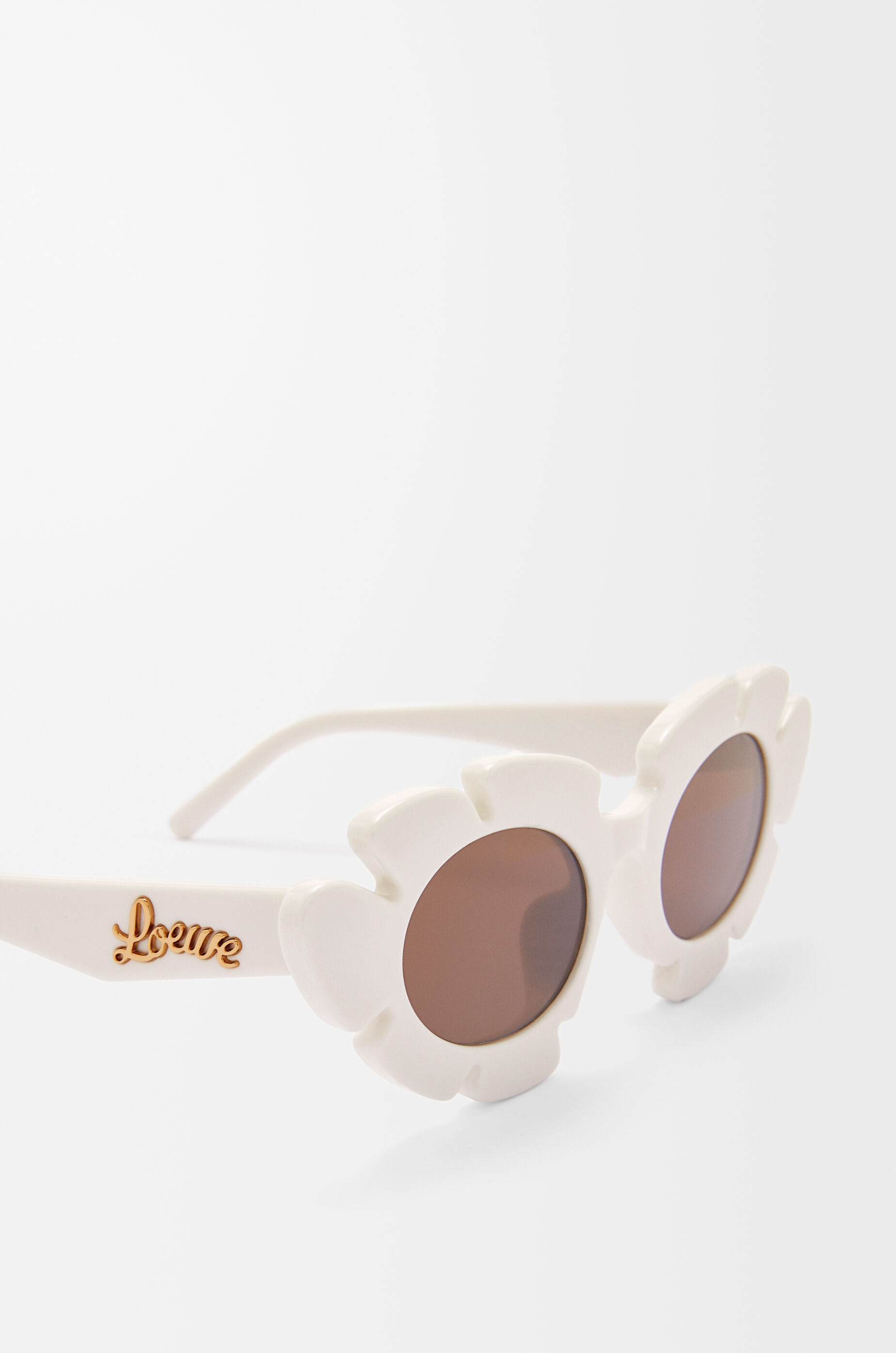 【特価】 フラワー LOEWE - ベージュ サングラス 小物