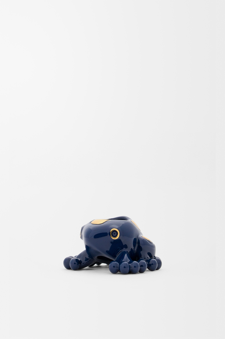 LOEWE 青蛙骰子 海军蓝/金色