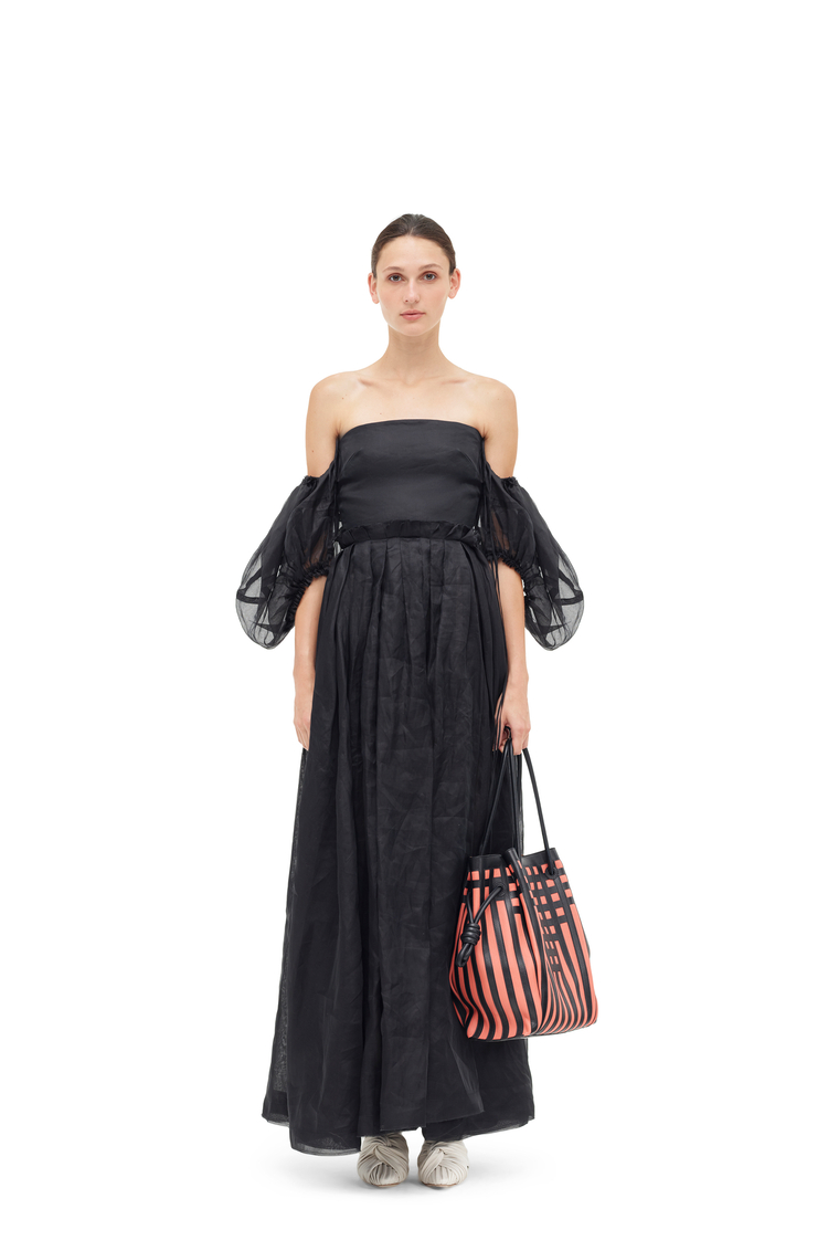 LOEWE OFF SHOULDER BALL GOWN Black