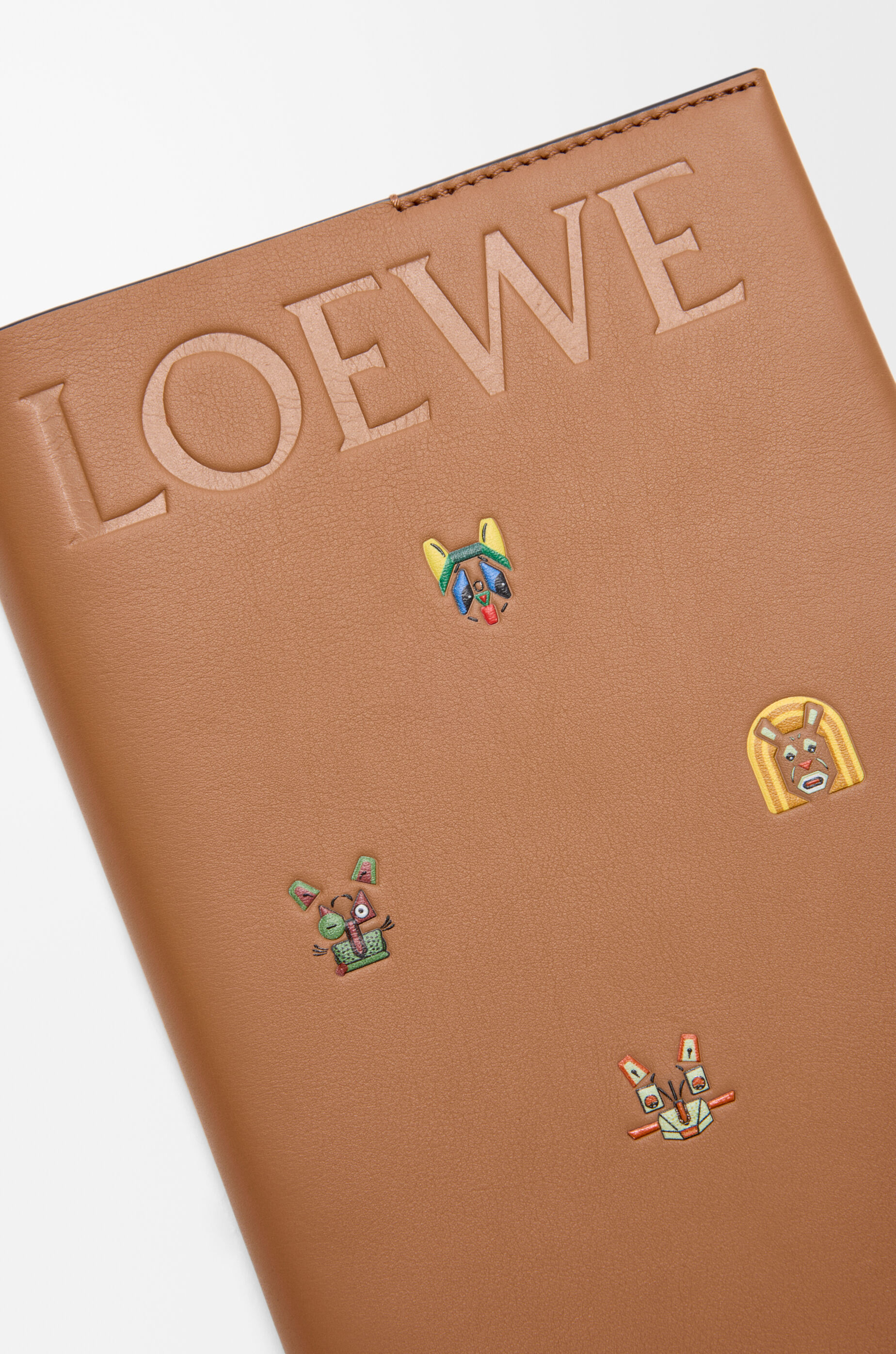 キャッツ ノートブック（カーフ） ブラウン - LOEWE