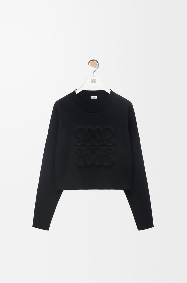 LOEWE Anagram sweater in wool Black
