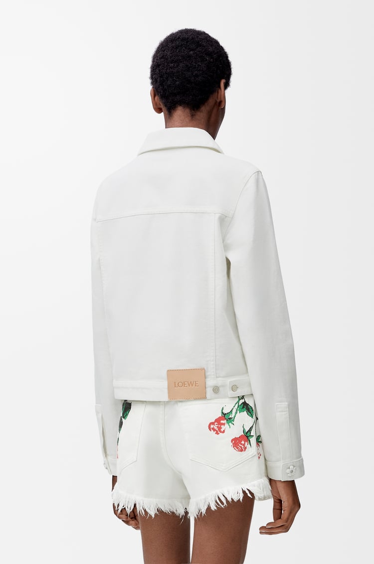 LOEWE Jacket in denim White