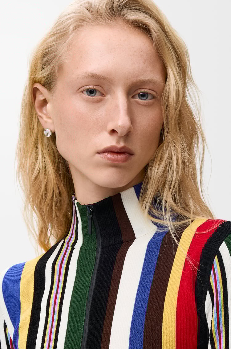 LOEWE Pendientes de botón Anagram Pebble en plata de ley Plata