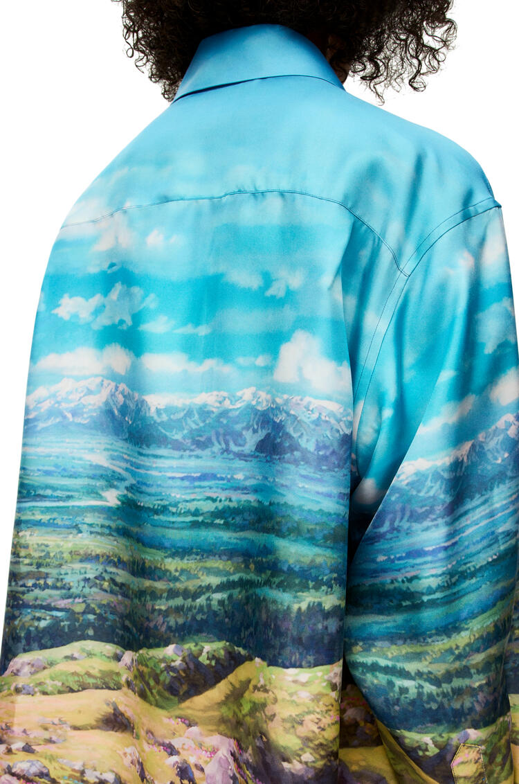 LOEWE Calcifer shirt in silk Multicolor