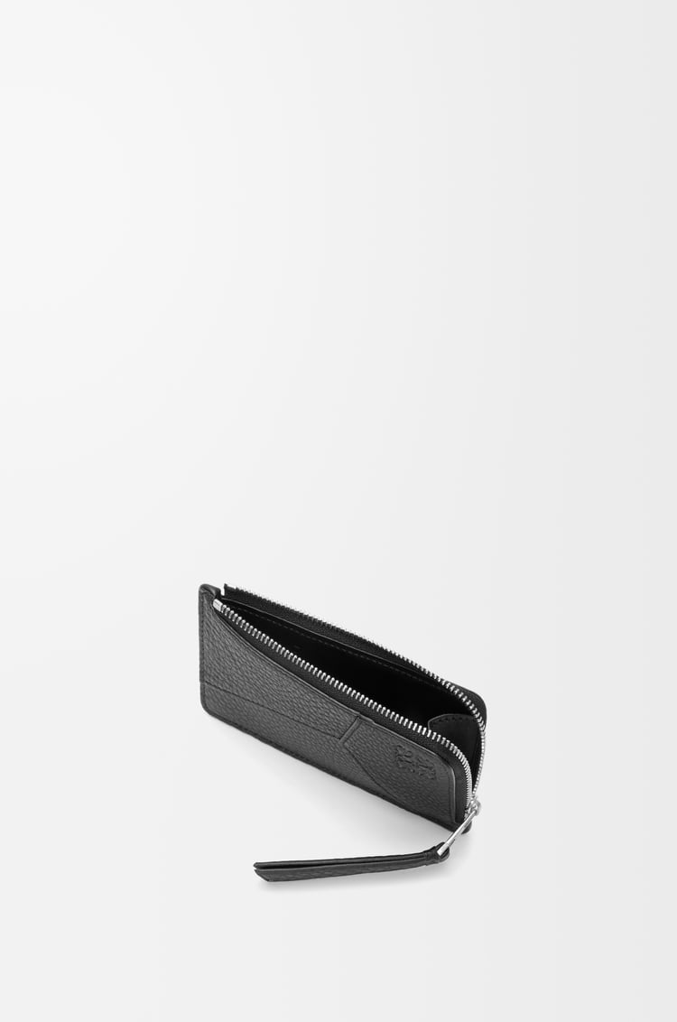 LOEWE 퍼즐 코인 카드홀더 - 유연한 그레인 카프스킨 블랙