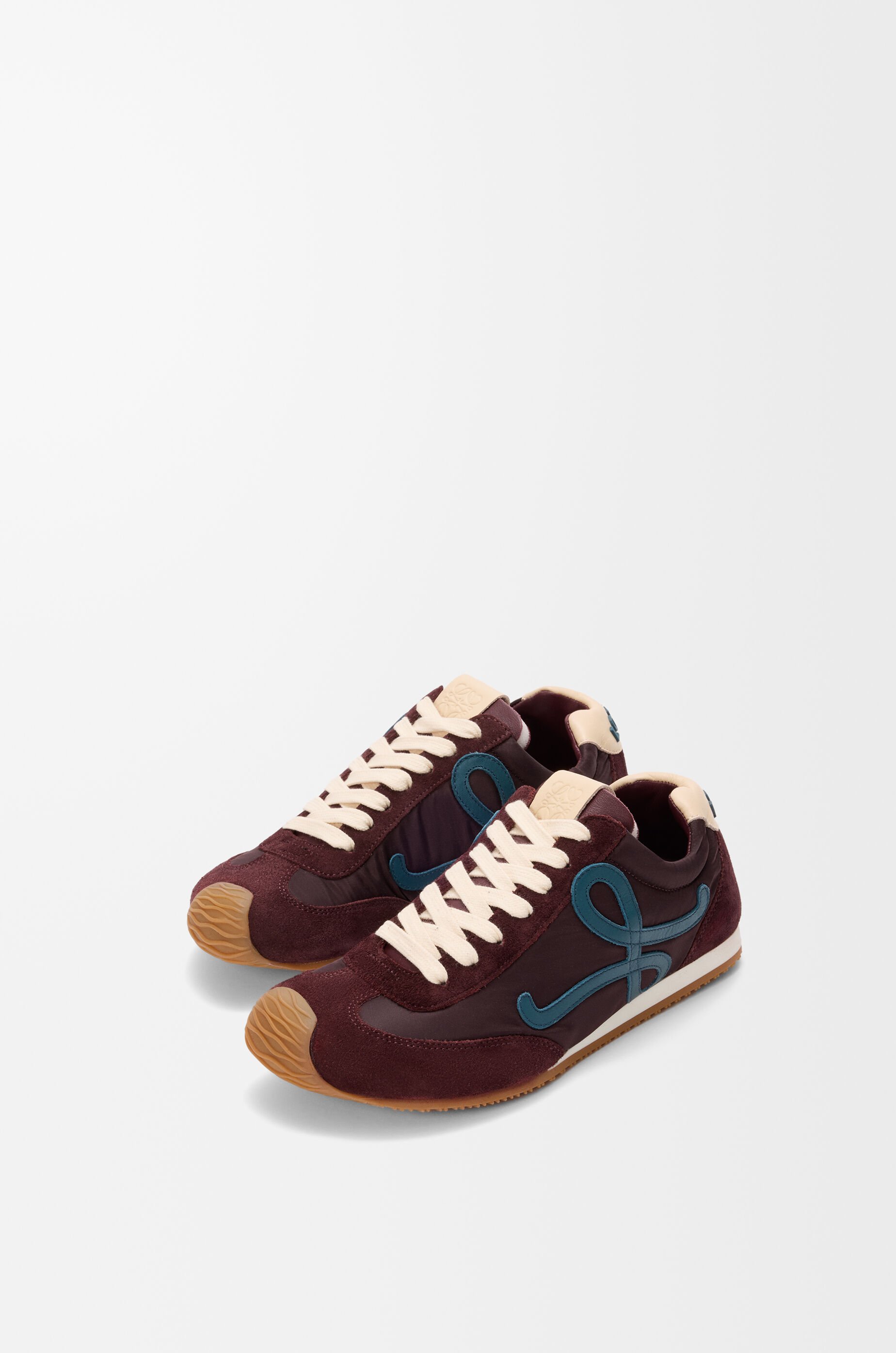 Ballet Runner 2.0 in nylon and calfskin Red - LOEWE