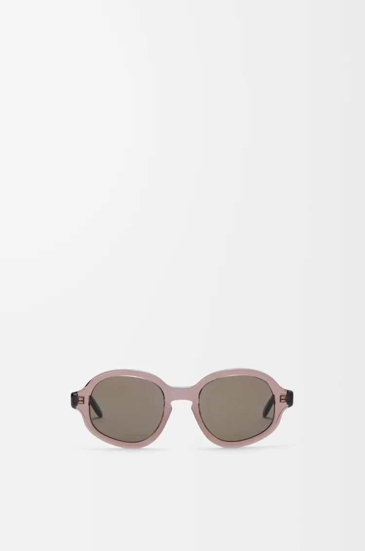 LOEWE Delta Slim sunglasses Transparent Brown