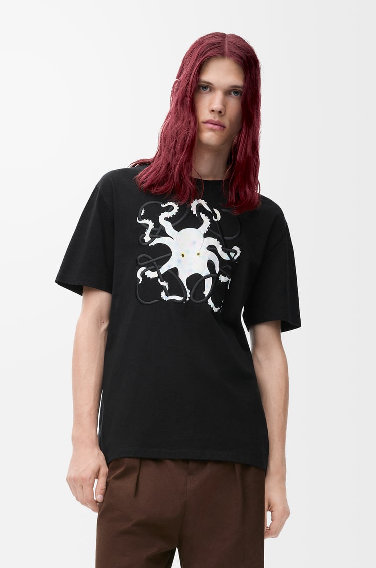 LOEWE Relaxed fit T-shirt in cotton Black