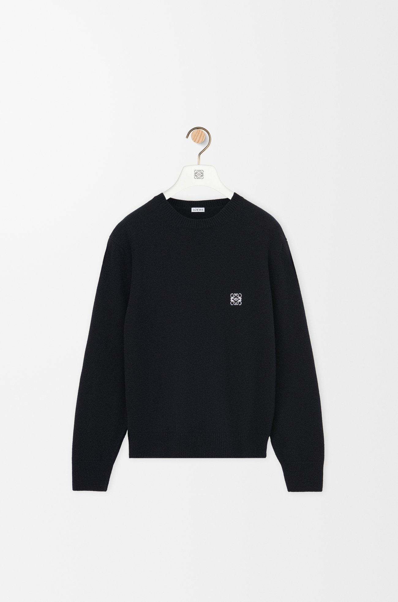 LOEWE Jersey en lana Negro