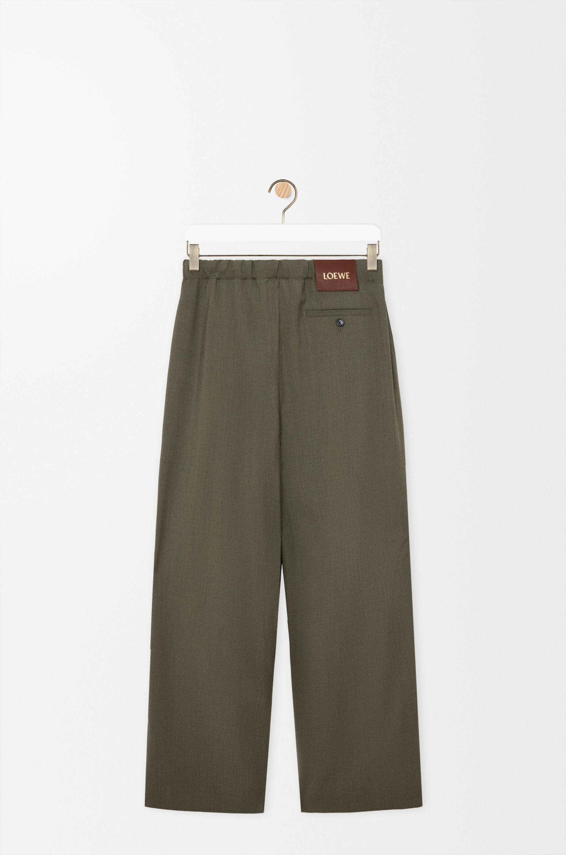 LOEWE ロエベ 24SS トラウザーズ (ウール) 楽天市場】ロエベ LOEWE ウールパンツ トラウザーズ ブラック