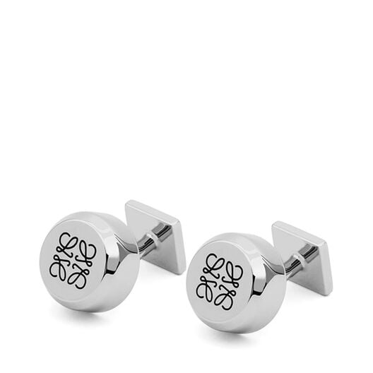 LOEWE Round Cufflink Palladium LOEWE Round Cufflink Palladium all