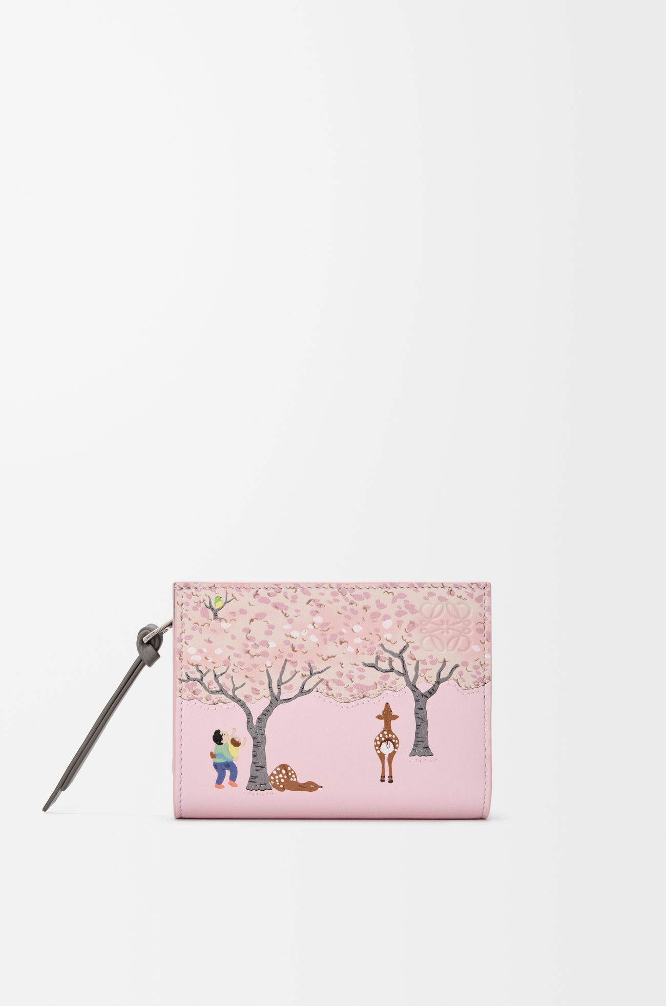 LOEWE シカ コンパクト ウォレット（ナパカーフ） ブロッサム