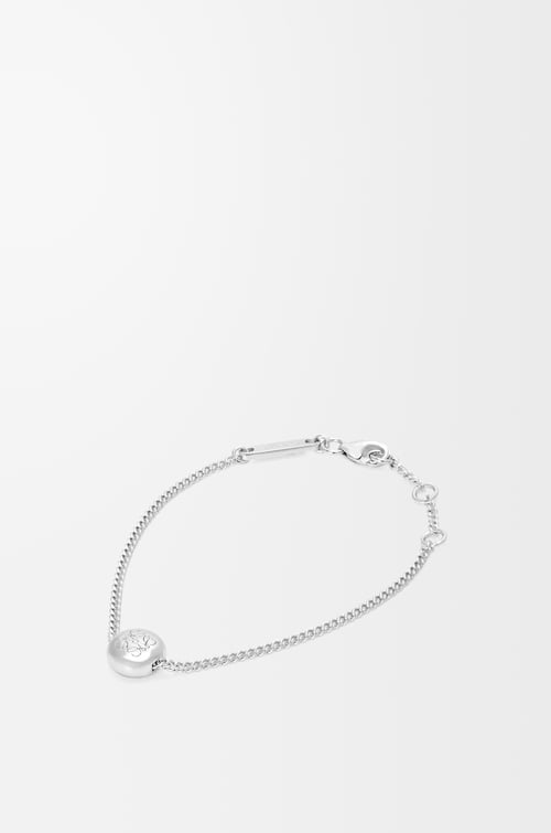LOEWE ぺブル ブレスレット（スターリングシルバー） シルバー