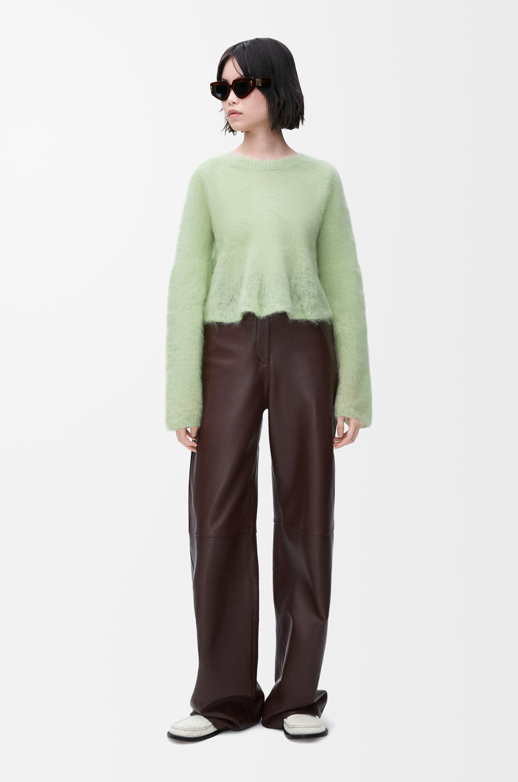 LOEWE セーター（モヘアブレンド） ライトグリーン