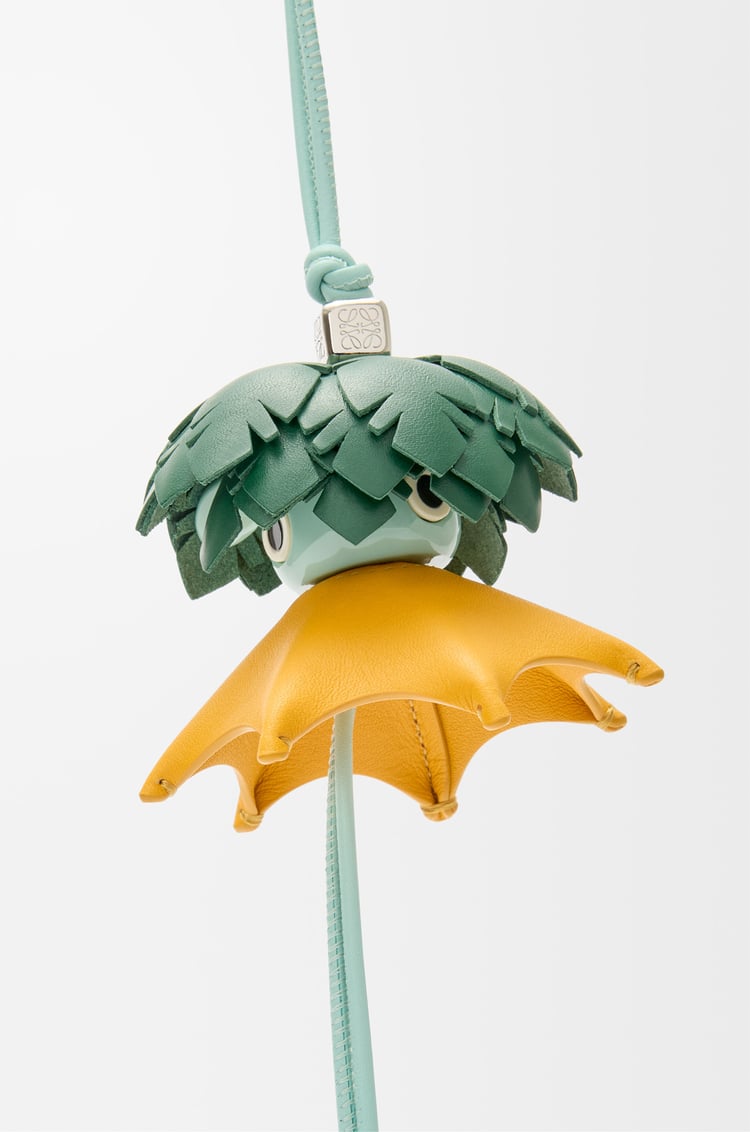 LOEWE Palm Puzz charm Turquoise/Yellow