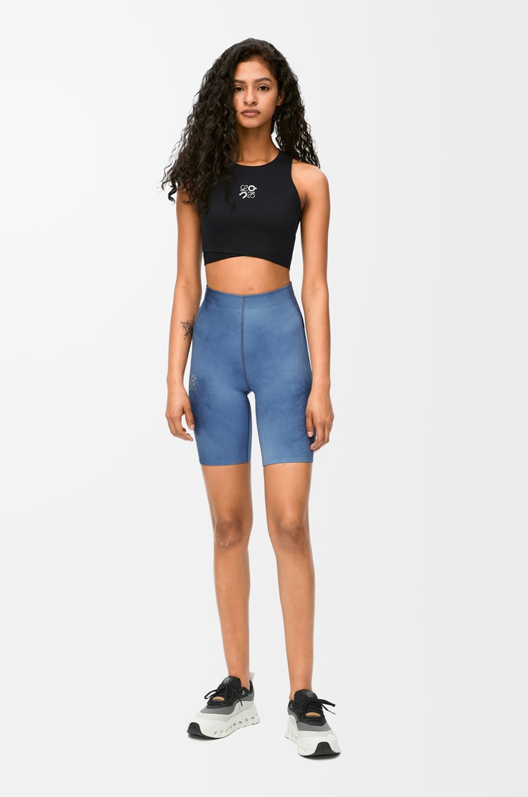 LOEWE Performance top in technical jersey Black