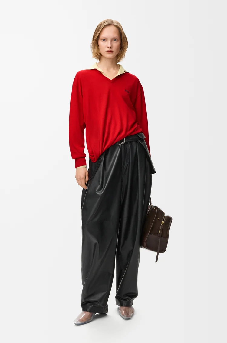 LOEWE Sweater in wool Red