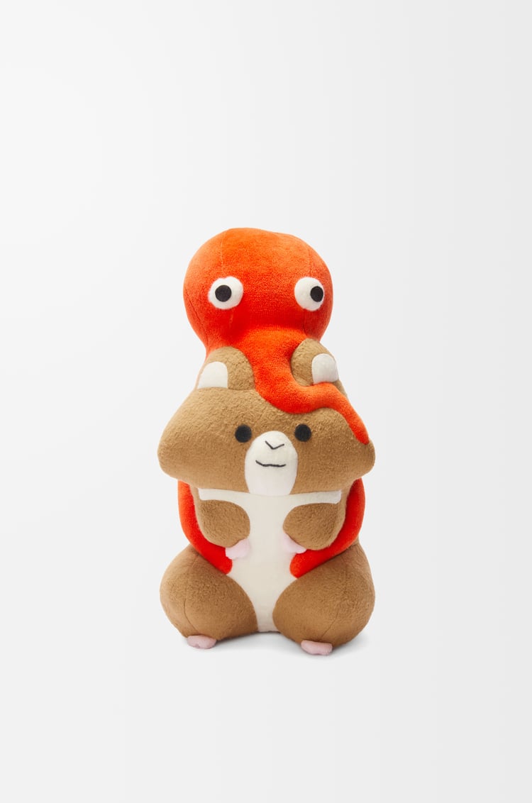 LOEWE Peluche Hamster en algodón Naranja Arce