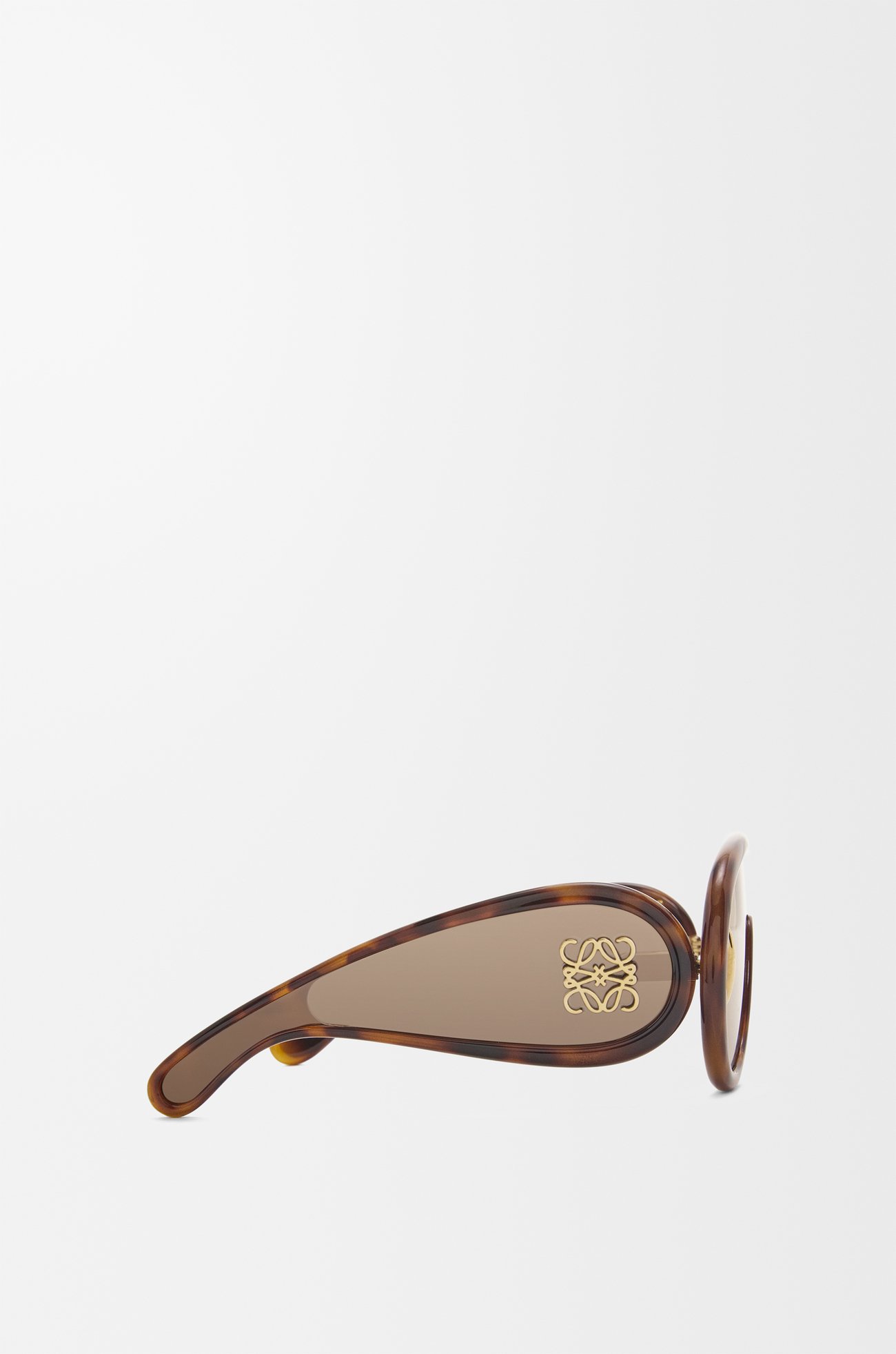 LOEWE Wave mask sunglasses Havana