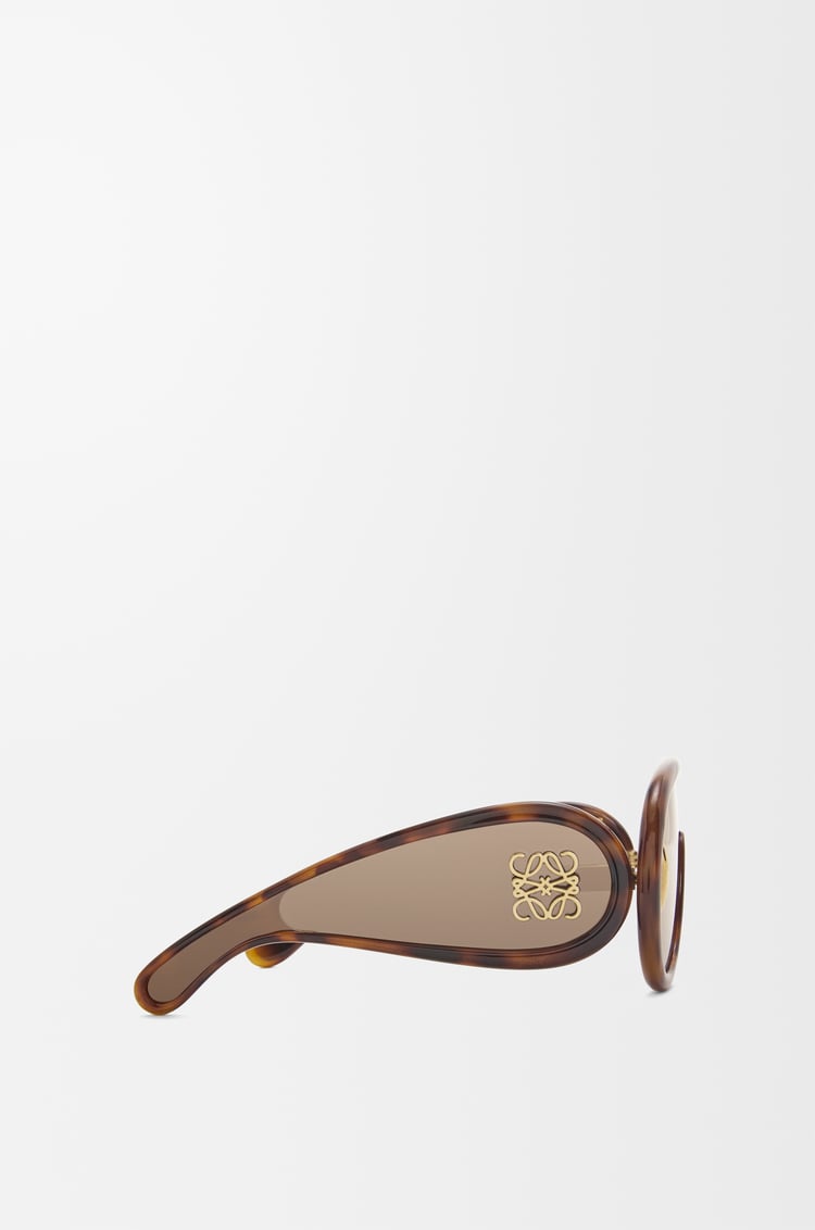 LOEWE Wave mask sunglasses Havana