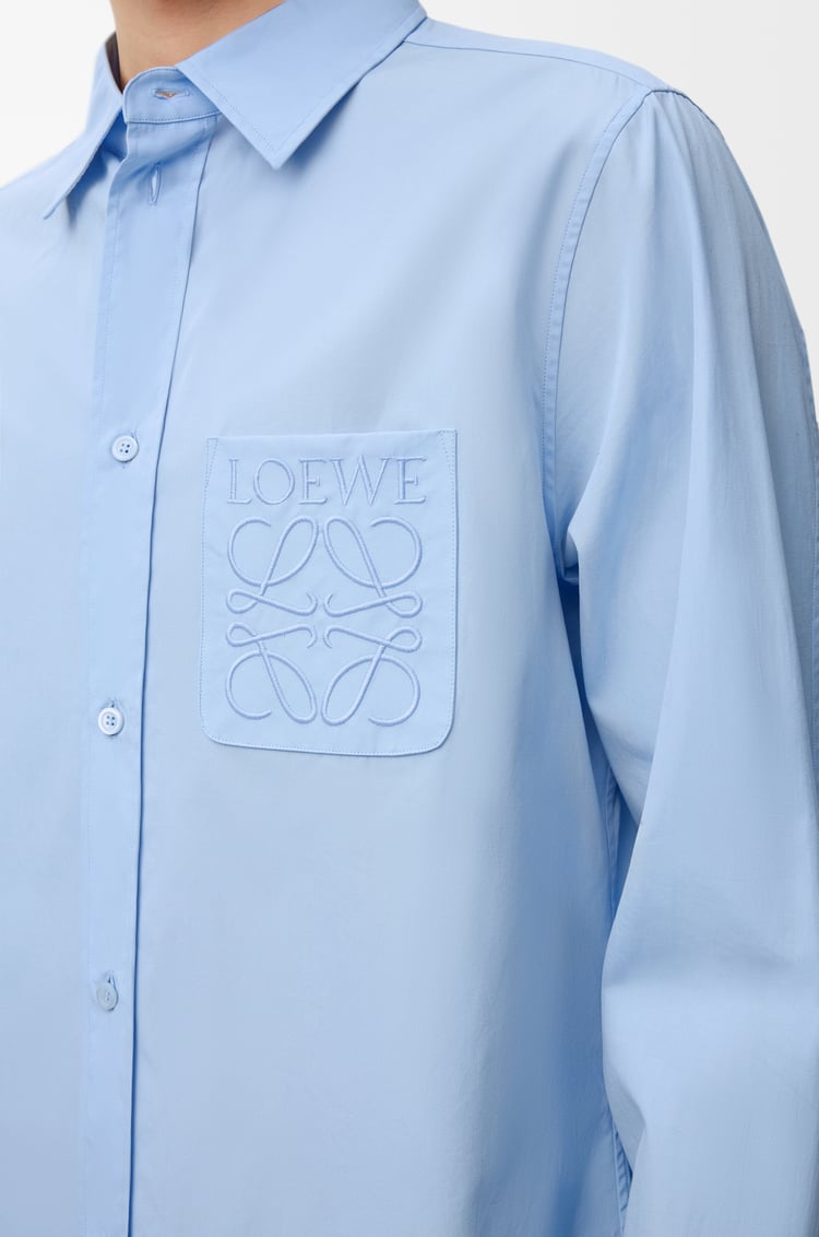 LOEWE シャツ（コットン） ライトブルー