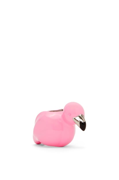 LOEWE Flamingo dice in brass Cotton Candy/Palladium plp_rd