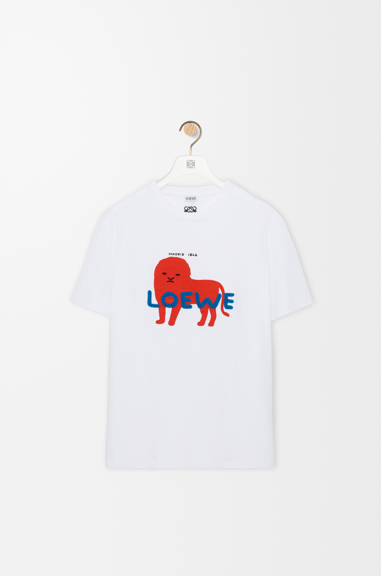 LOEWE リラックスフィット Tシャツ(コットン) ホワイト