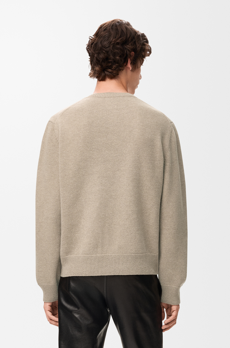 LOEWE Jersey en lana Gris Claro