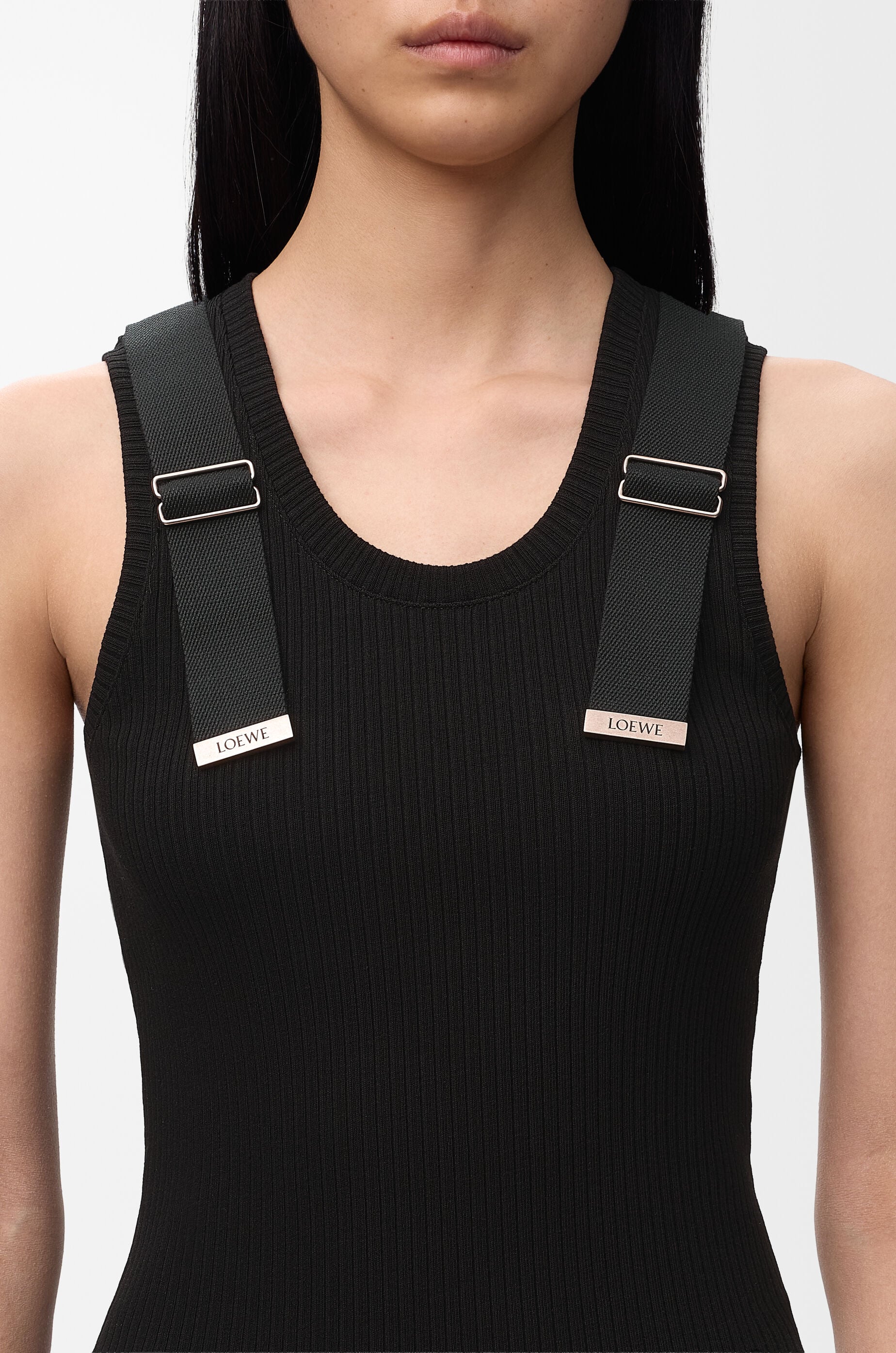 LOEWE ブラック タンクトップ XS タンクトップ（ストレッチコットン） ブラック - ロエベ 日本 公式サイト