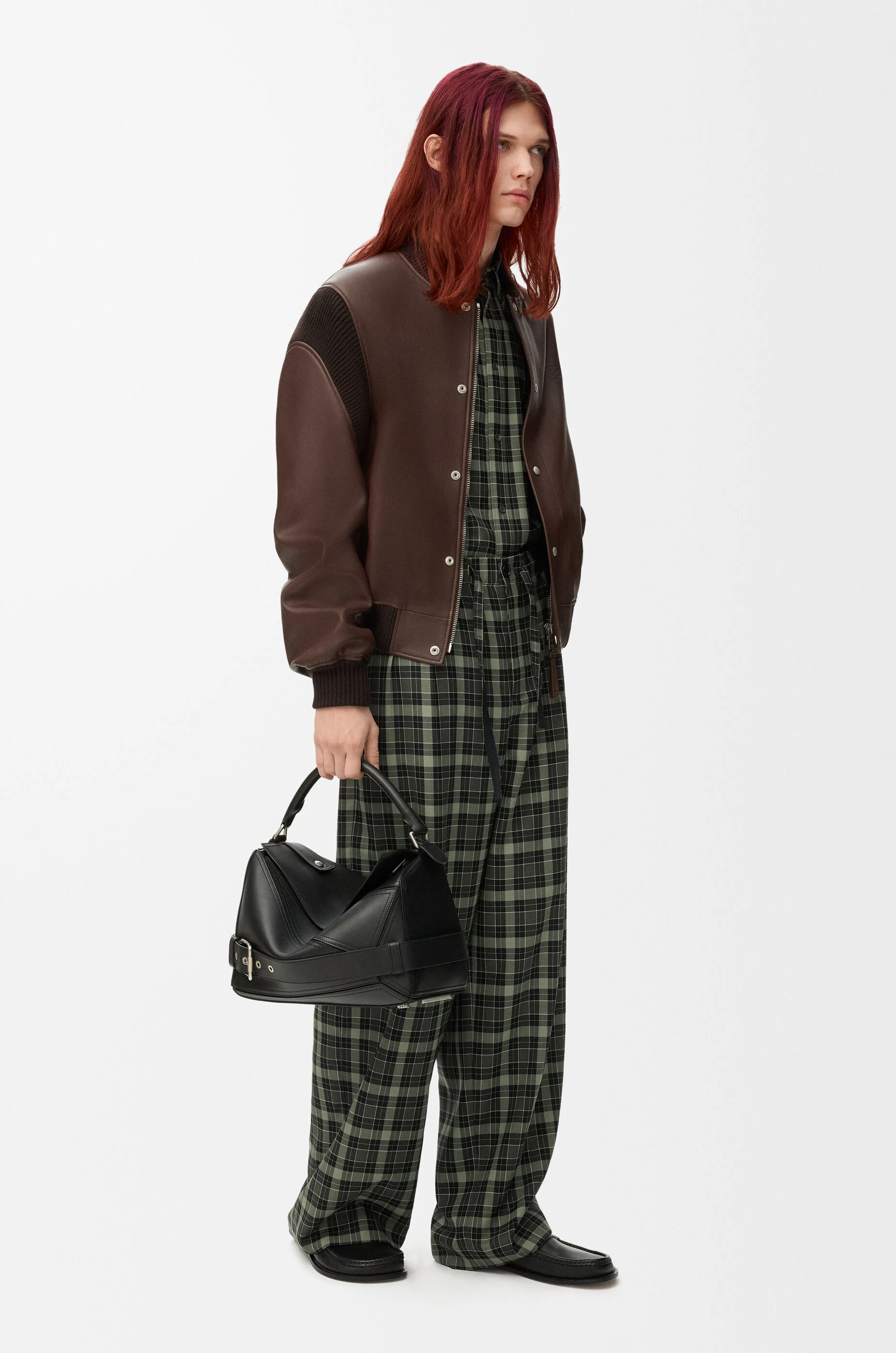 LOEWE　ロエベ　ドローストリング トラウザーズ（ウール） LOEWE ロエベ トラウザーズ ウール ドローストリング メンズ