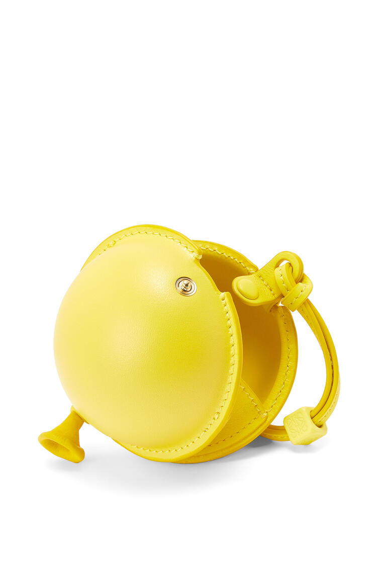 LOEWE Balloon pouch in classic calfskin Yellow