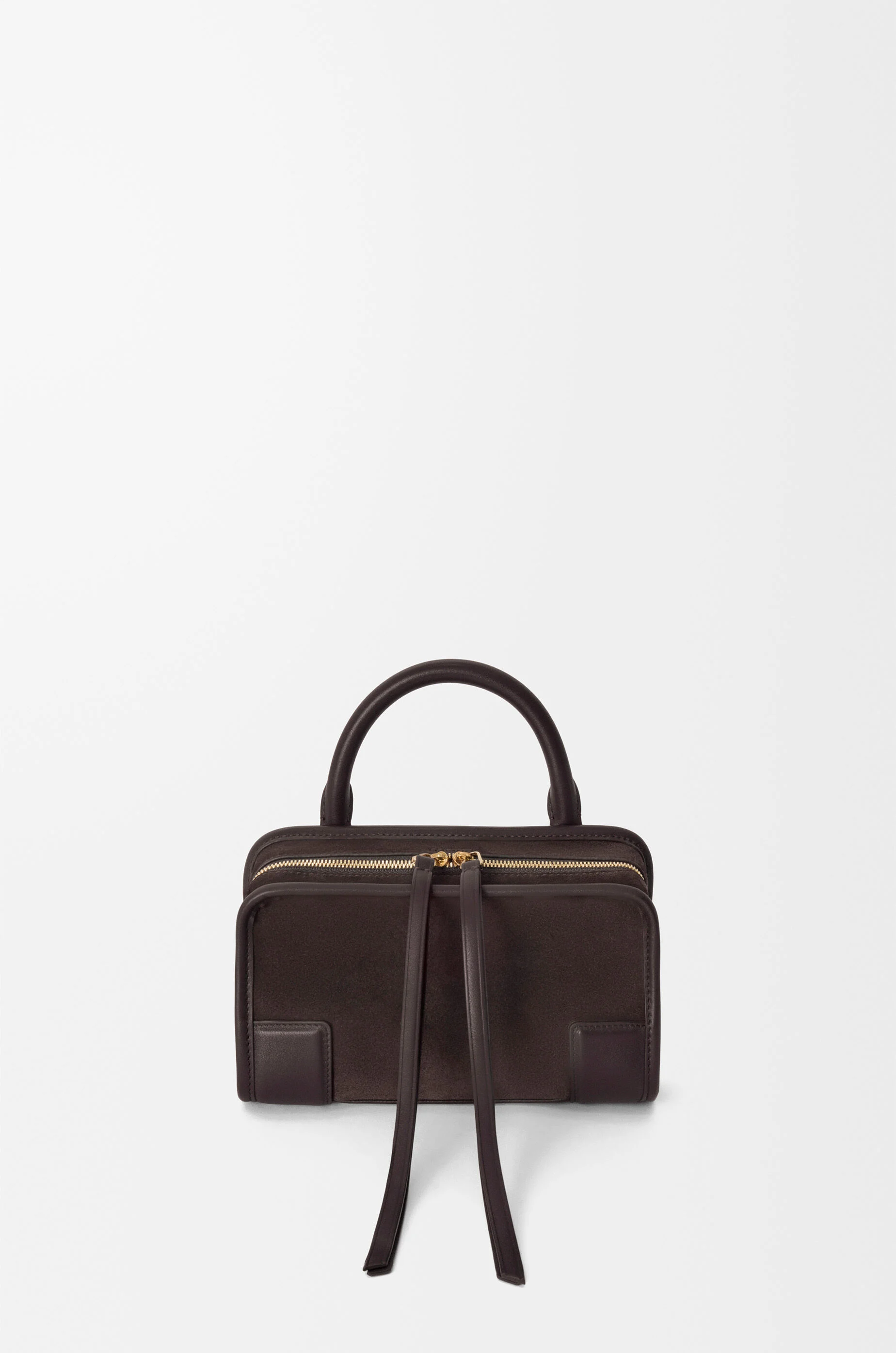 アマソナ180 バッグ ミニ（スエード） ブラウン - LOEWE Japan