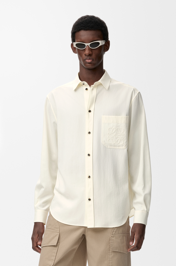 LOEWE Camisa en lyocell Marfil