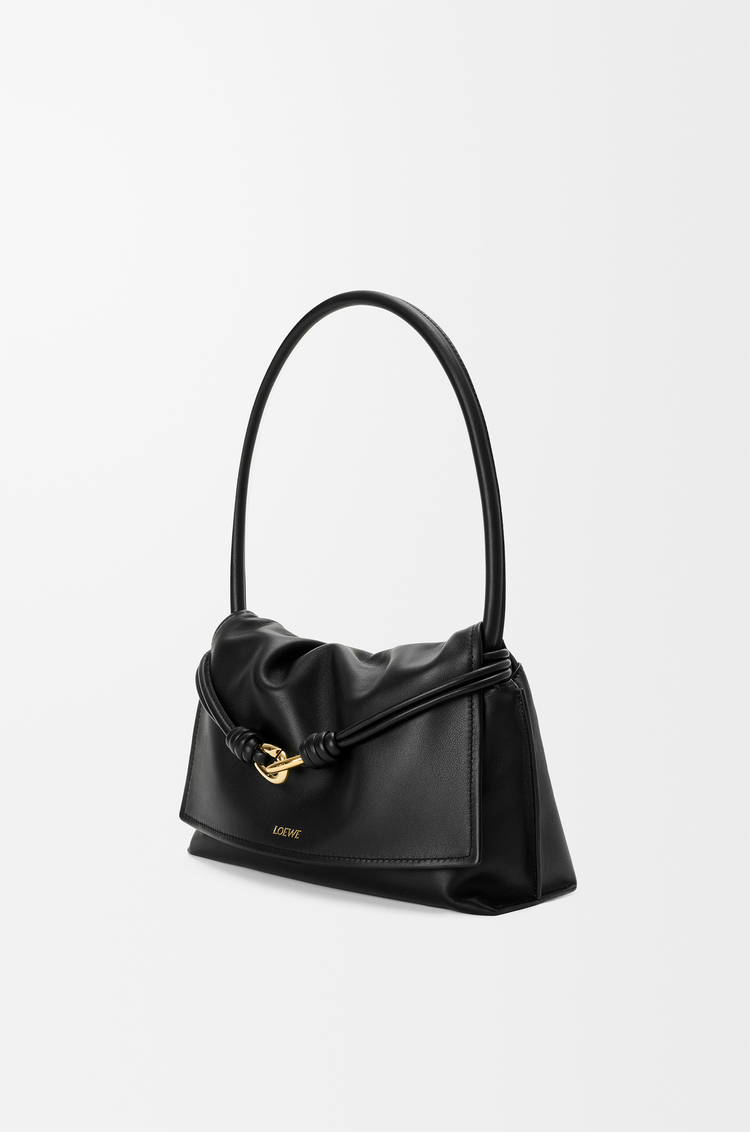 LOEWE Small Flamenco Flap bag in nappa calfskin Black