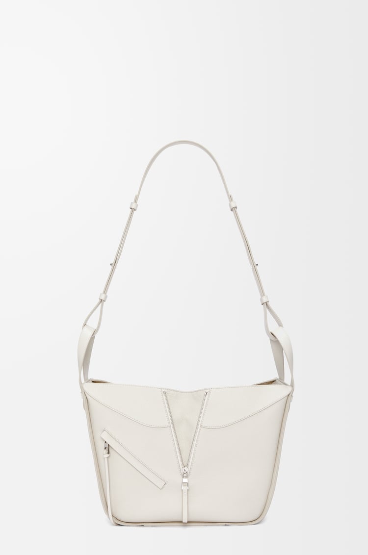 LOEWE Small Hammock bag in soft grained calfskin Soft White